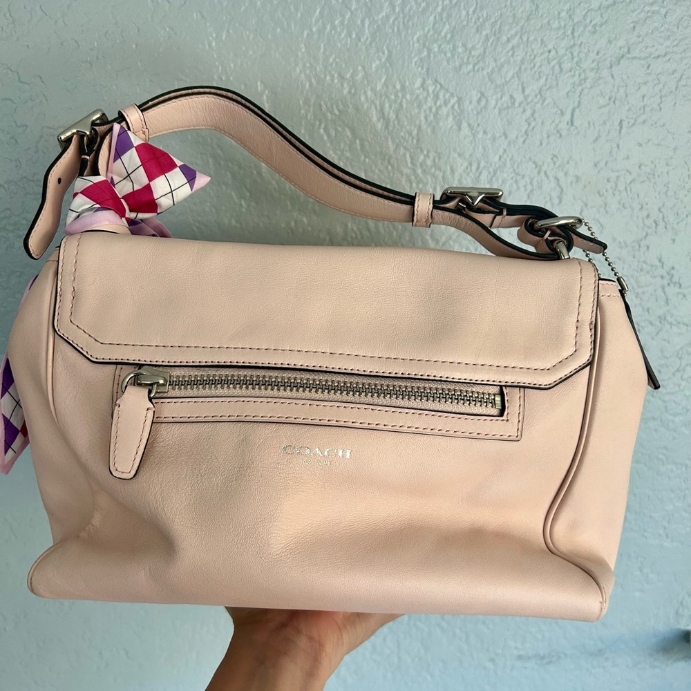 COACH LEGACY ROMY LIGHT PINK HANDBAG/SHOULDER BAG 💕 - Picture 4 of 9